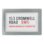 153 CROMWELL ROAD    Belt Buckle