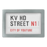 KV HD Street  Belt Buckle