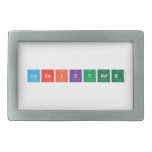 scheikunde  Belt Buckle