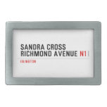 Sandra Cross Richmond Avenue  Belt Buckle