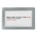 MIND CANDY HOLIDAY PARK  Belt Buckle