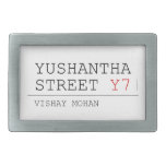 Yushantha  Street  Belt Buckle