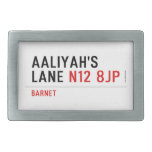 Aaliyah's  Lane  Belt Buckle