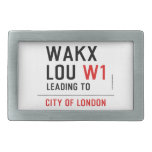 WAKX LOU  Belt Buckle
