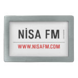 NİSA FM  Belt Buckle