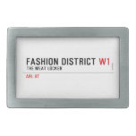 Fashion District  Belt Buckle