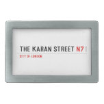The Karan street  Belt Buckle