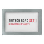 TRITTON ROAD  Belt Buckle