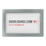 SohoLounge.com  Belt Buckle