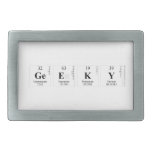 Geeky  Belt Buckle