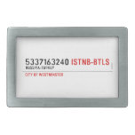 5337163240  Belt Buckle