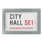 CITY HALL  Belt Buckle