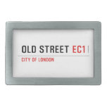 old street  Belt Buckle
