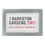 1 barkston gardens  Belt Buckle