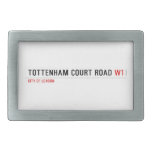Tottenham Court Road  Belt Buckle