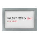 Bwlch Y Fedwen  Belt Buckle