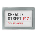 Creacle Street  Belt Buckle