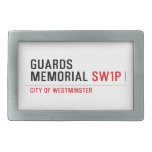 guards memorial  Belt Buckle