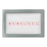 Mendeleev  Belt Buckle