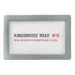 Kingsbridge Road  Belt Buckle