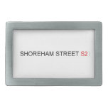 SHOREHAM STREET  Belt Buckle