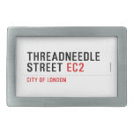 Threadneedle   street  Belt Buckle