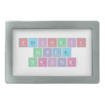 Periodic
 Table
 Writer  Belt Buckle