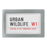 URBAN WILDLIFE   Belt Buckle