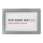 keir Hardie Way  Belt Buckle