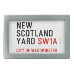 new scotland yard  Belt Buckle