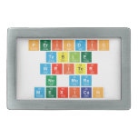 Periodic
 Table
 Writer
 No more
 Mexican  Belt Buckle
