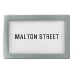 Malton Street  Belt Buckle