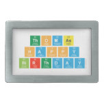 Thomas
 Happy 
 Birthday  Belt Buckle
