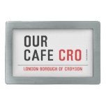 our cafe  Belt Buckle
