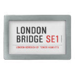 LONDON BRIDGE  Belt Buckle