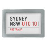 Sydney NSW  Belt Buckle