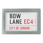 Bow Lane  Belt Buckle