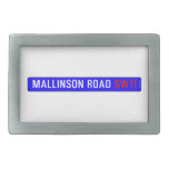 Mallinson Road  Belt Buckle
