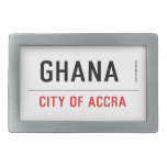 GHANA  Belt Buckle