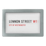 Lennon Street  Belt Buckle
