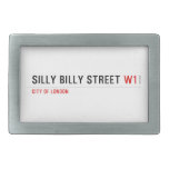 Silly Billy Street  Belt Buckle