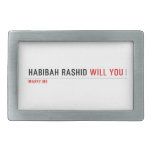 Habibah Rashid  Belt Buckle