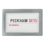 PECKHAM  Belt Buckle