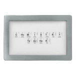 Chemistry
 teacher   Belt Buckle