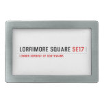Lorrimore Square  Belt Buckle