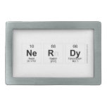 Nerdy  Belt Buckle