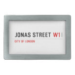 JONAS STREET  Belt Buckle