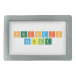 Periodic
 Table  Belt Buckle