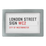 LONDON STREET SIGN  Belt Buckle