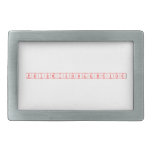 periodictablewriter  Belt Buckle